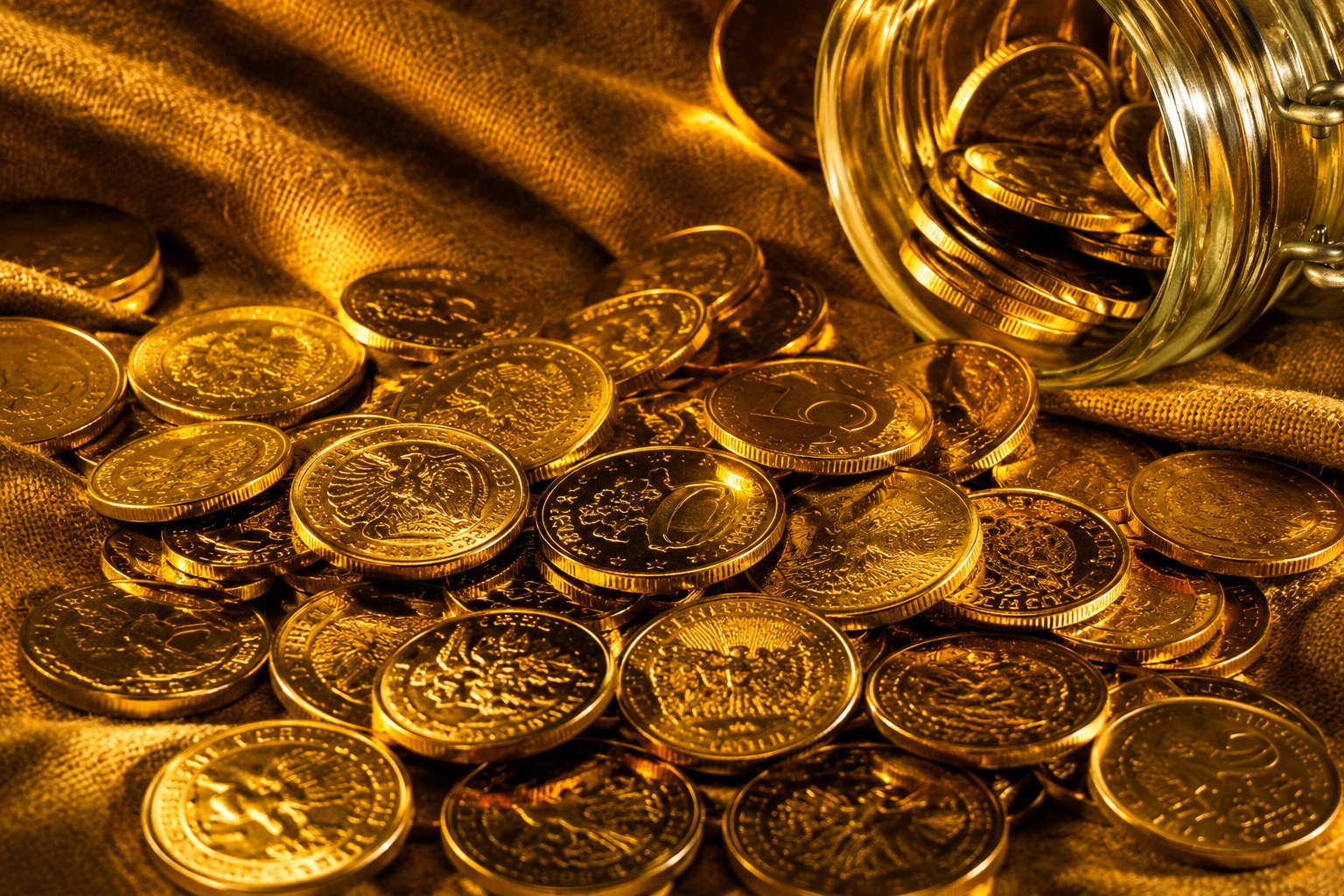 Gold Waage